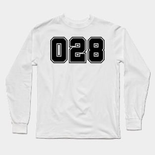 Collectible Numbered Tee Collection: Find Your Number! Long Sleeve T-Shirt